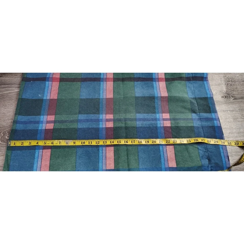 Lot of‎ 4 Pillow Cases Random Assortment Mixture Red Blue White Plaid Floral